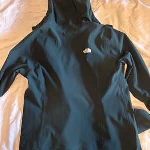 The North Face Women's Rain Coat - Dark Green